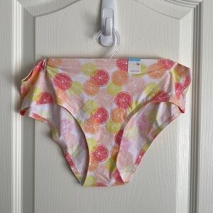 SO - Hipster Underwear in a White with Multi-Coloured Citrus Slices